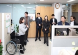 아산시의회 문복위, 신설 장애인복지과 현장 점검...접근성 개선 촉구