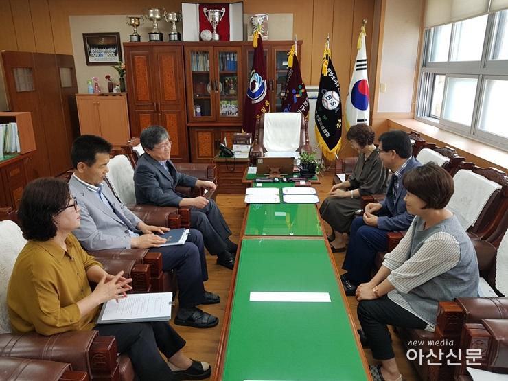 5. 고불맹사성기념관, 온양중학교 교육업무협약 체결 - 1번 사진.jpg