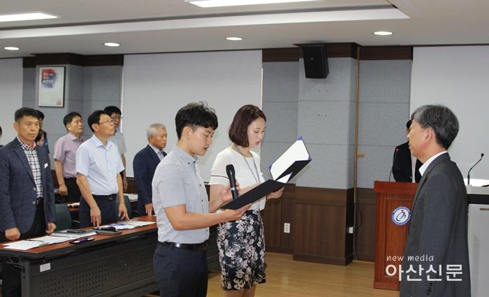 (9월4일) 아산교육지원청, 추석명절 선물 안주고 안받기 운동 전개(사진2).JPG