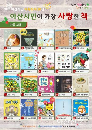 1. 시립도서관, 2018년 아산시민 다독도서 20선 - 1번 사진 (아동).jpg