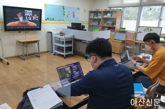 2021 충남 장애학생e페스티벌 e스포츠 부문에 참가한 선수들.jpg