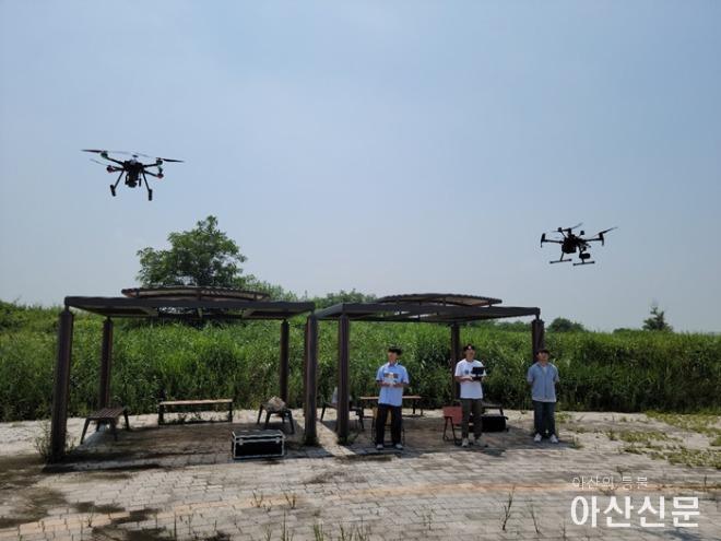 3. 아산시 ‘드론 활용 스마트 행정서비스 구축사업’ 추진.jpg