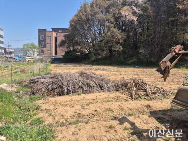 2. 아산시 인주면, 산불 위협요인 사전 제거를 위한 영농부산물 파쇄실시(1).jpg