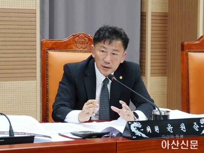 20250620_제259회 제1차 정례회 행정사무감사 윤원준 의원.JPG